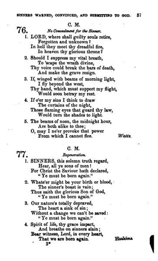 Christian Melodies: a selection of hymns and tunes designed for social and private worship in the lecture-room and the family (2nd ed.) page 56