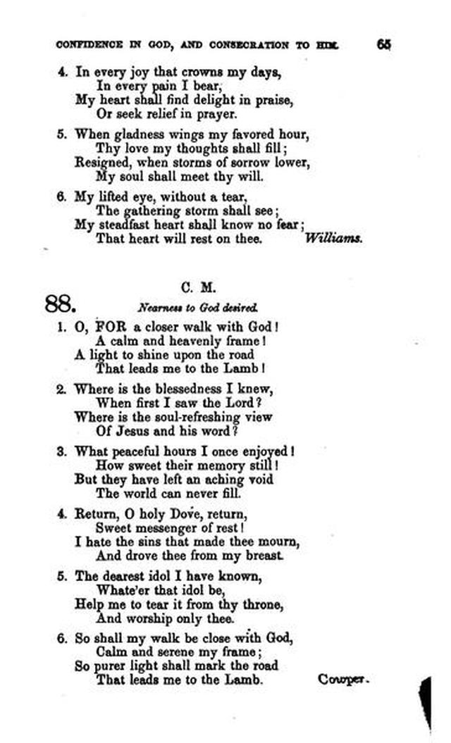 Christian Melodies: a selection of hymns and tunes designed for social and private worship in the lecture-room and the family (2nd ed.) page 64