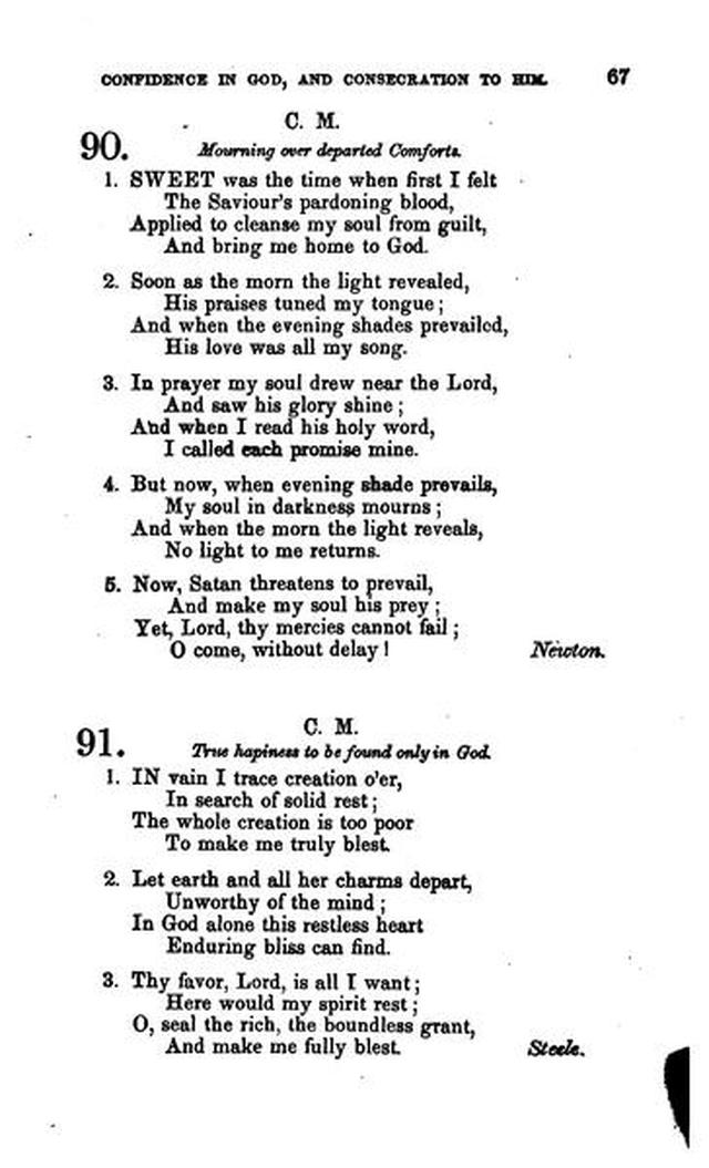 Christian Melodies: a selection of hymns and tunes designed for social and private worship in the lecture-room and the family (2nd ed.) page 66