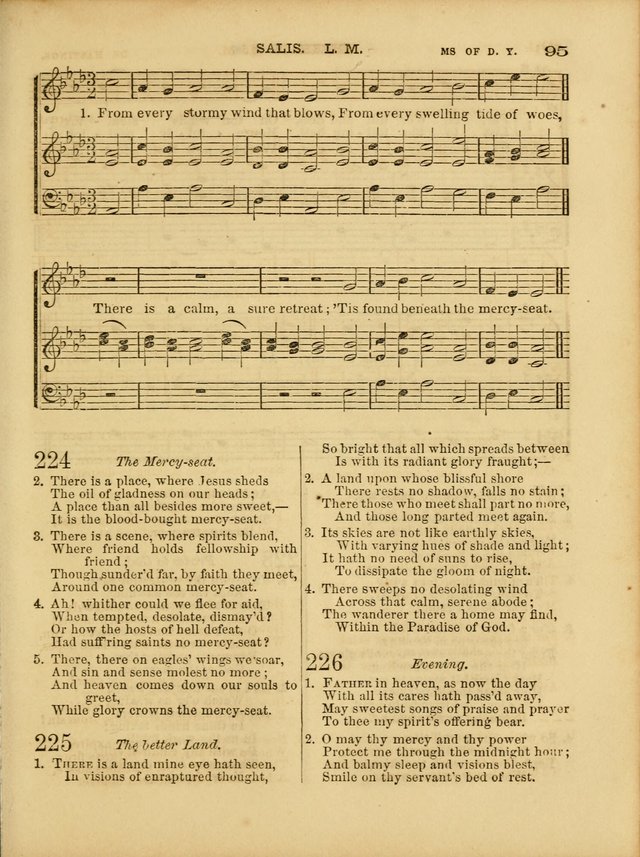 Cottage Melodies; a hymn and tune book, for prayer and social meetings and the home circle page 102