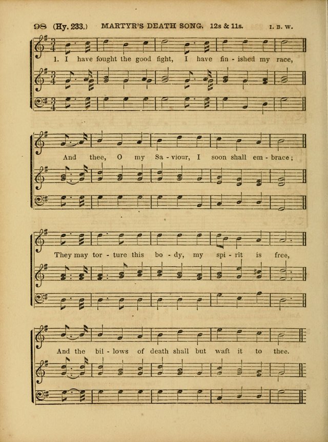 Cottage Melodies; a hymn and tune book, for prayer and social meetings and the home circle page 105