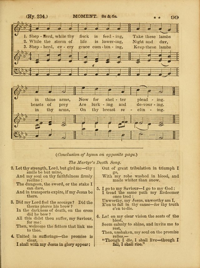 Cottage Melodies; a hymn and tune book, for prayer and social meetings and the home circle page 106