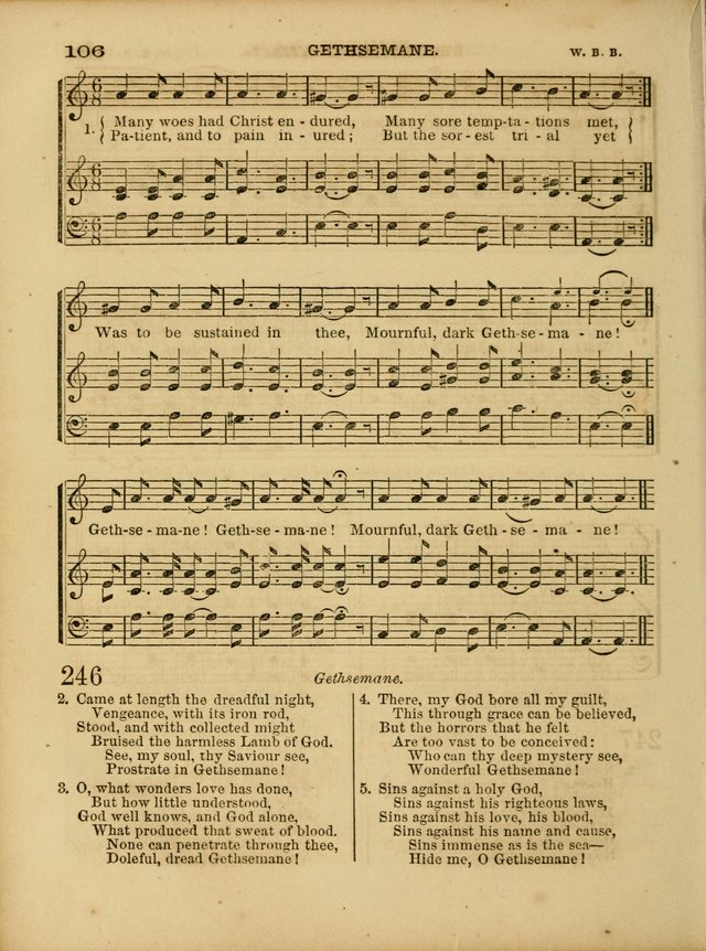 Cottage Melodies; a hymn and tune book, for prayer and social meetings and the home circle page 113