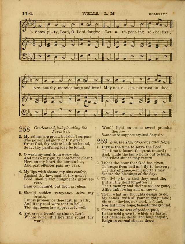 Cottage Melodies; a hymn and tune book, for prayer and social meetings and the home circle page 121