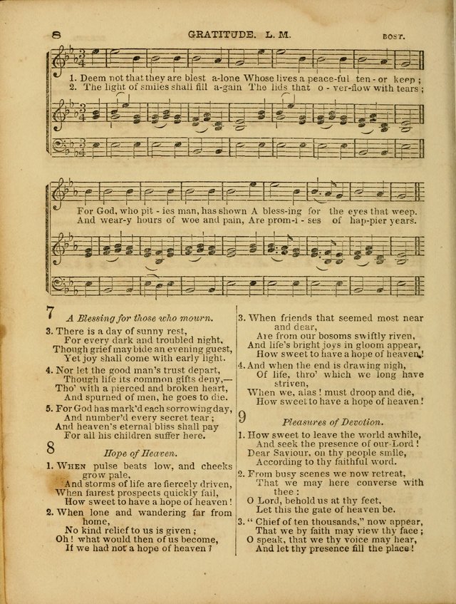 Cottage Melodies; a hymn and tune book, for prayer and social meetings and the home circle page 15