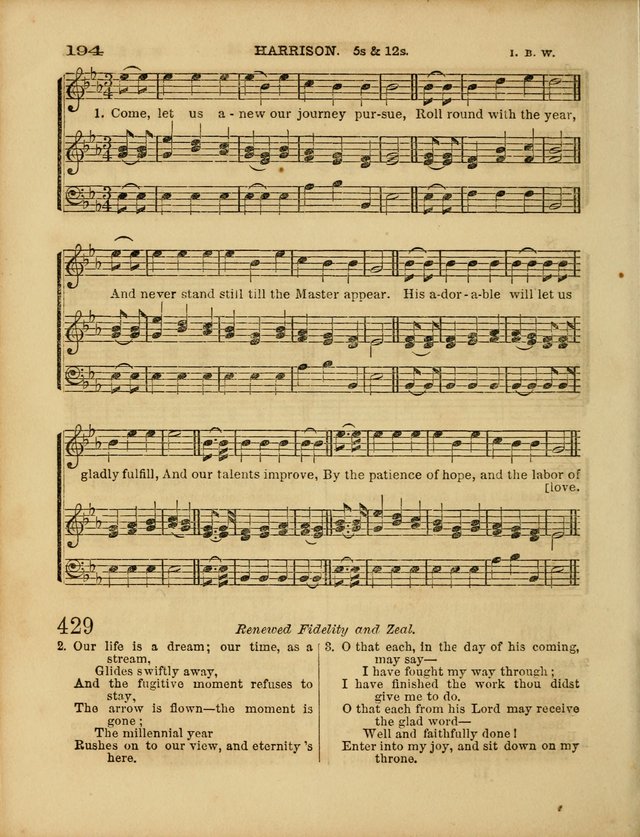 Cottage Melodies; a hymn and tune book, for prayer and social meetings and the home circle page 201