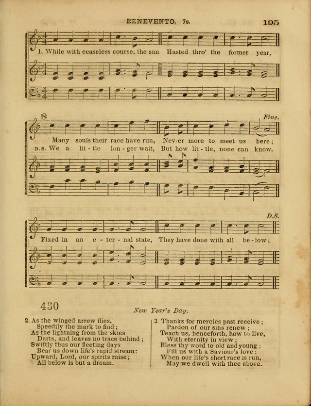 Cottage Melodies; a hymn and tune book, for prayer and social meetings and the home circle page 202