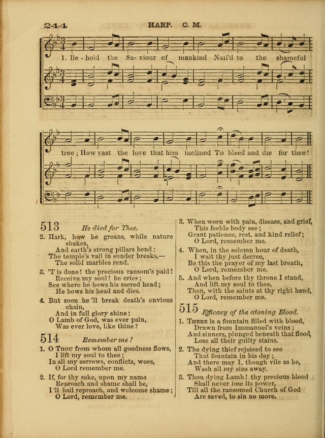 Cottage Melodies; a hymn and tune book, for prayer and social meetings and the home circle page 251