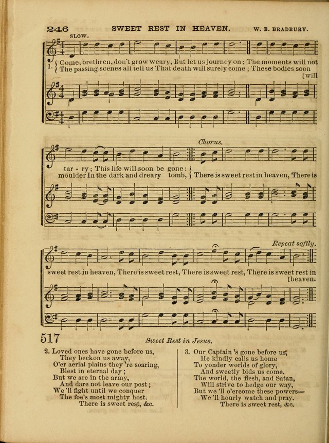 Cottage Melodies; a hymn and tune book, for prayer and social meetings and the home circle page 253