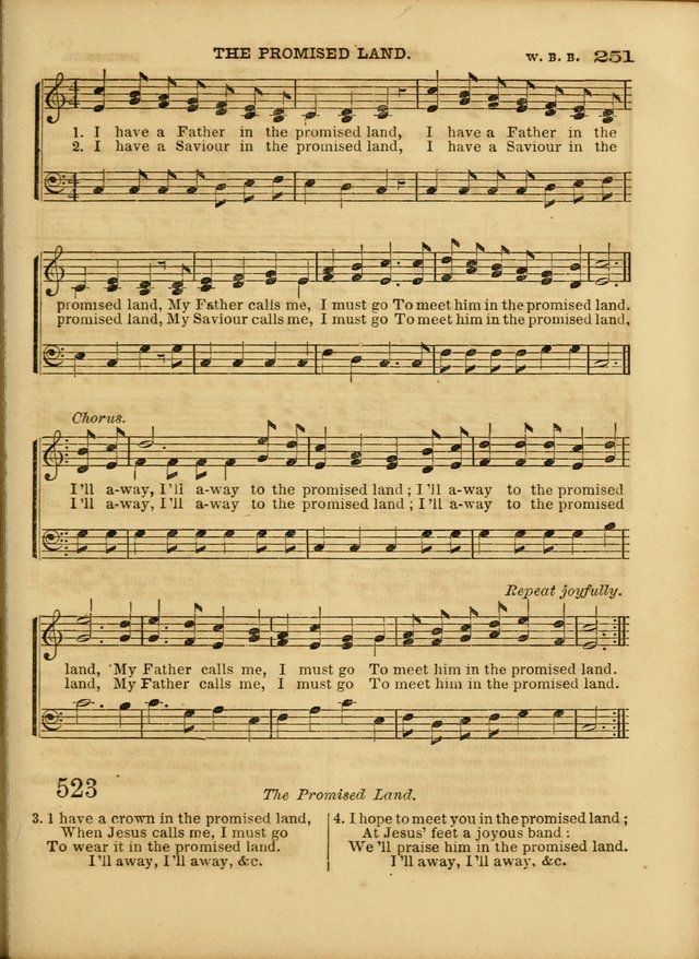 Cottage Melodies; a hymn and tune book, for prayer and social meetings and the home circle page 258