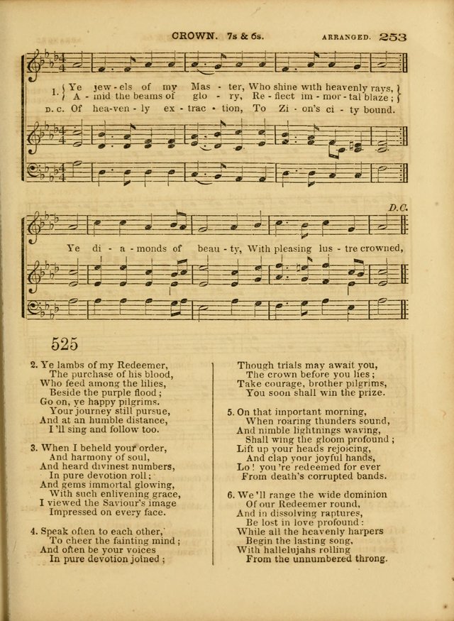 Cottage Melodies; a hymn and tune book, for prayer and social meetings and the home circle page 260