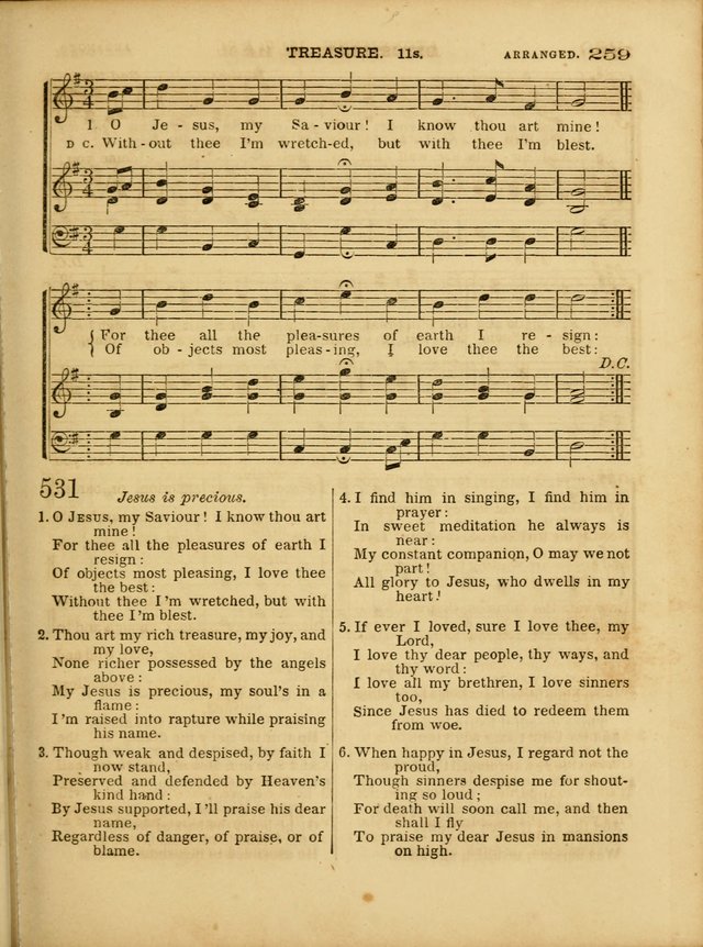 Cottage Melodies; a hymn and tune book, for prayer and social meetings and the home circle page 266