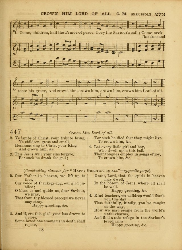 Cottage Melodies; a hymn and tune book, for prayer and social meetings and the home circle page 280