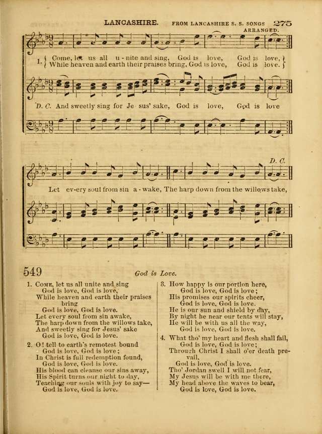 Cottage Melodies; a hymn and tune book, for prayer and social meetings and the home circle page 282