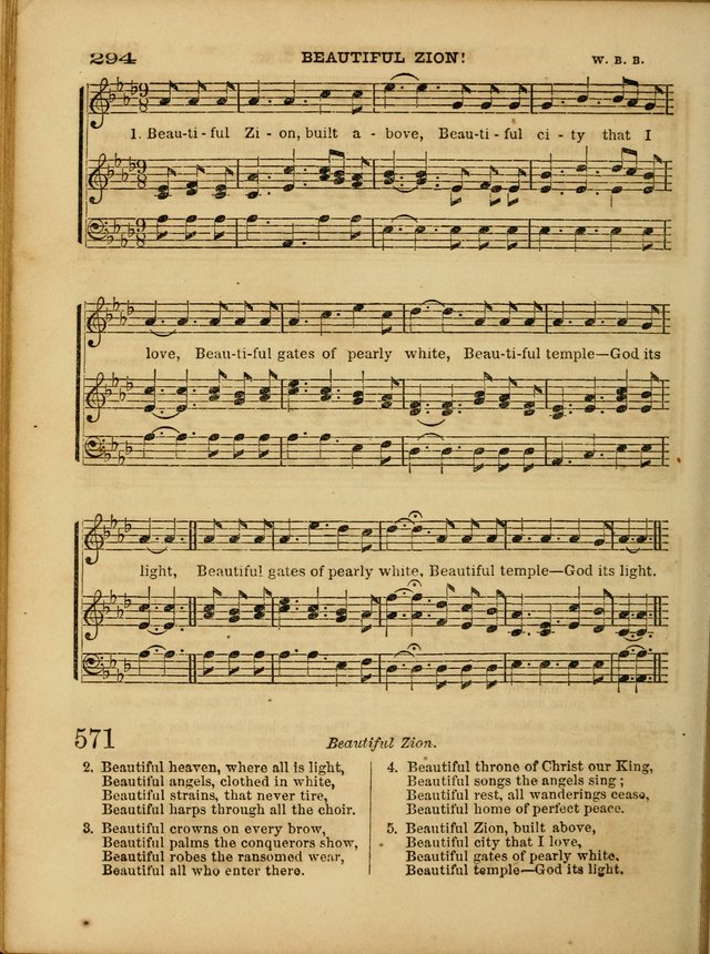 Cottage Melodies; a hymn and tune book, for prayer and social meetings and the home circle page 301