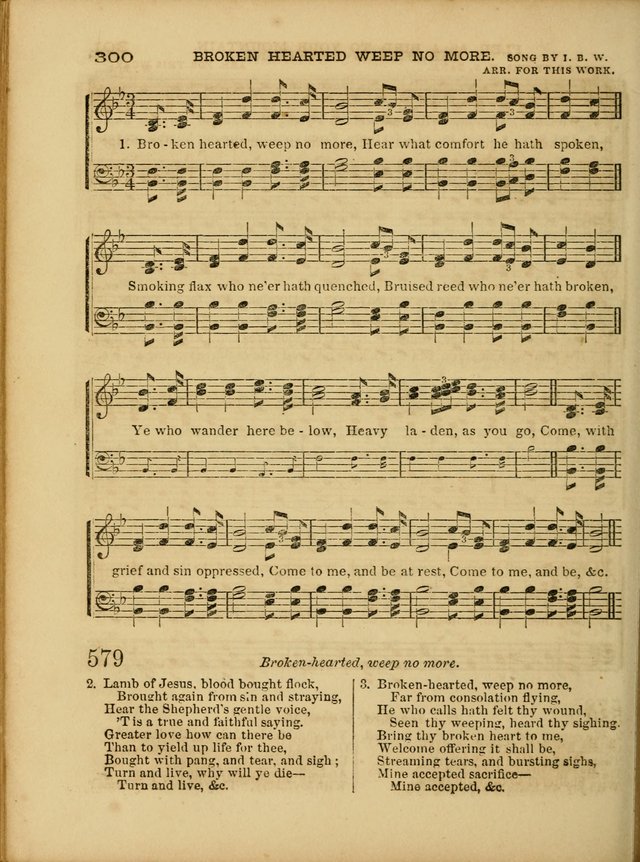 Cottage Melodies; a hymn and tune book, for prayer and social meetings and the home circle page 307