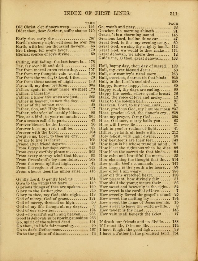 Cottage Melodies; a hymn and tune book, for prayer and social meetings and the home circle page 318