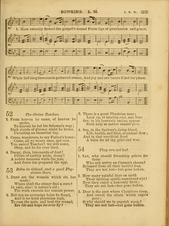 Cottage Melodies; a hymn and tune book, for prayer and social meetings and the home circle page 32