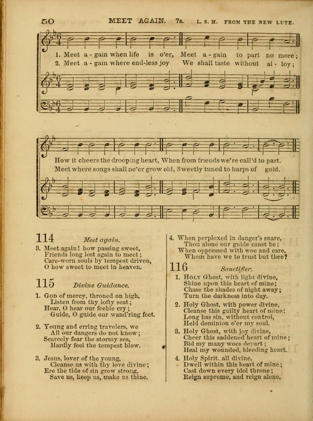 Cottage Melodies; a hymn and tune book, for prayer and social meetings and the home circle page 57