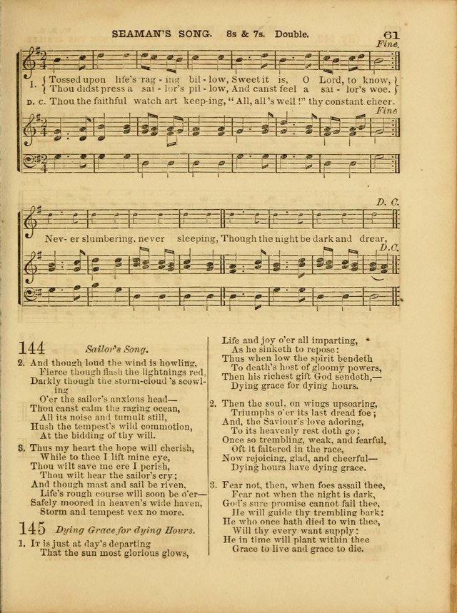 Cottage Melodies; a hymn and tune book, for prayer and social meetings and the home circle page 68