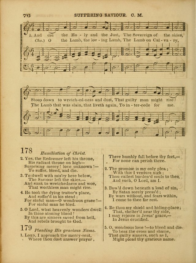 Cottage Melodies; a hymn and tune book, for prayer and social meetings and the home circle page 83