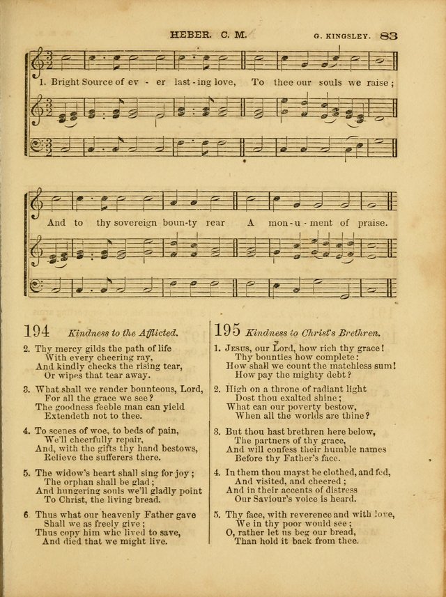 Cottage Melodies; a hymn and tune book, for prayer and social meetings and the home circle page 90