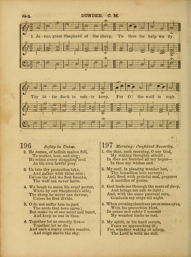 Cottage Melodies; a hymn and tune book, for prayer and social meetings and the home circle page 91