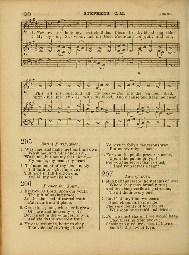 Cottage Melodies; a hymn and tune book, for prayer and social meetings and the home circle page 95