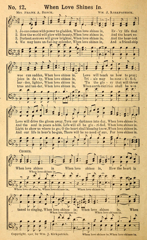 Canaan Melodies: Let everything that hath breath praise the Lord page 12