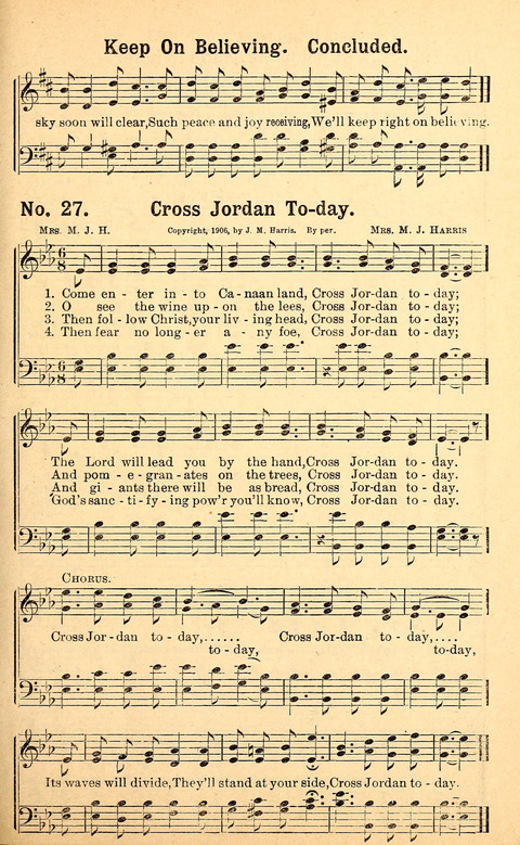 Canaan Melodies: Let everything that hath breath praise the Lord page 27