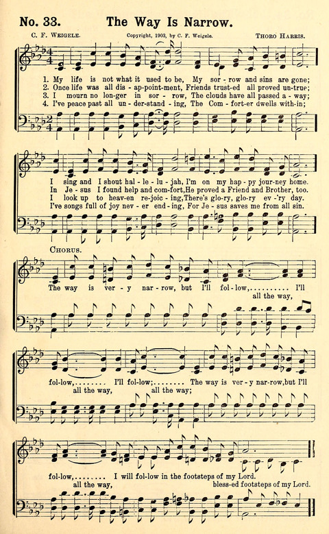 Canaan Melodies: Let everything that hath breath praise the Lord page 33