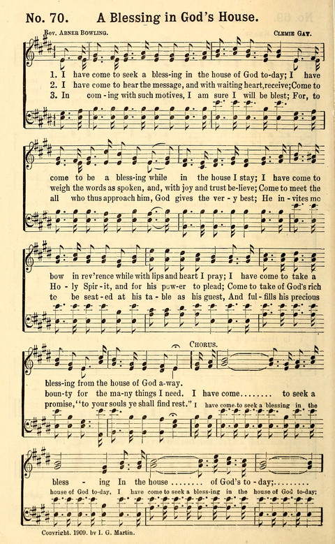 Canaan Melodies: Let everything that hath breath praise the Lord page 70