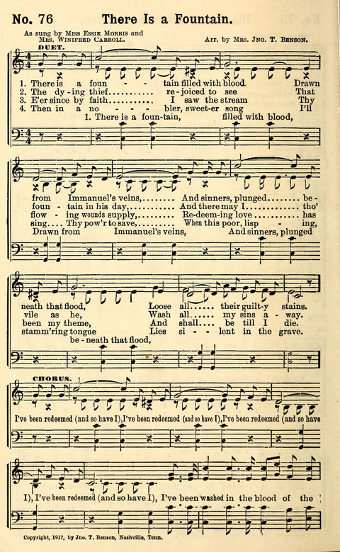 Canaan Melodies: Let everything that hath breath praise the Lord page 76