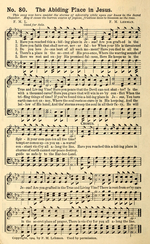 Canaan Melodies: Let everything that hath breath praise the Lord page 80