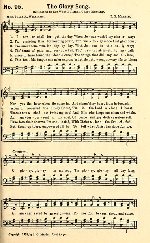 Canaan Melodies: Let everything that hath breath praise the Lord page 95