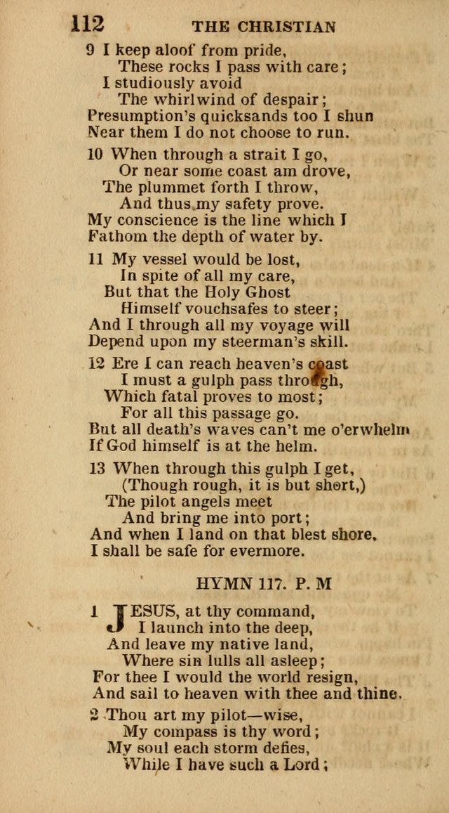 The Camp-Meeting Chorister: or, a collection of hymns and spiritual songs, for the pious of all denominations. To be sung at camp meetings, during revivals of religion, and on other occasions page 114