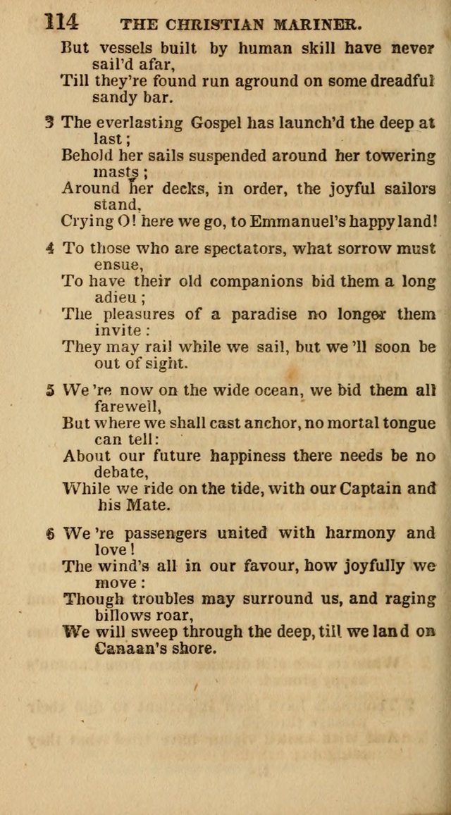 The Camp-Meeting Chorister: or, a collection of hymns and spiritual songs, for the pious of all denominations. To be sung at camp meetings, during revivals of religion, and on other occasions page 116