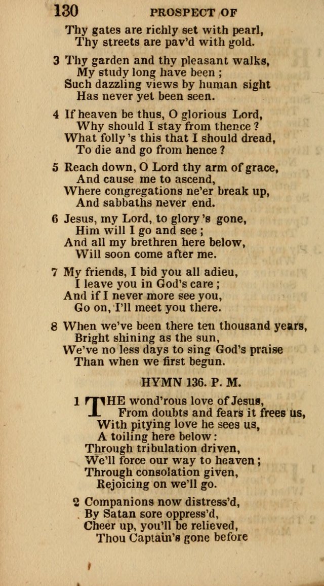 The Camp-Meeting Chorister: or, a collection of hymns and spiritual songs, for the pious of all denominations. To be sung at camp meetings, during revivals of religion, and on other occasions page 132