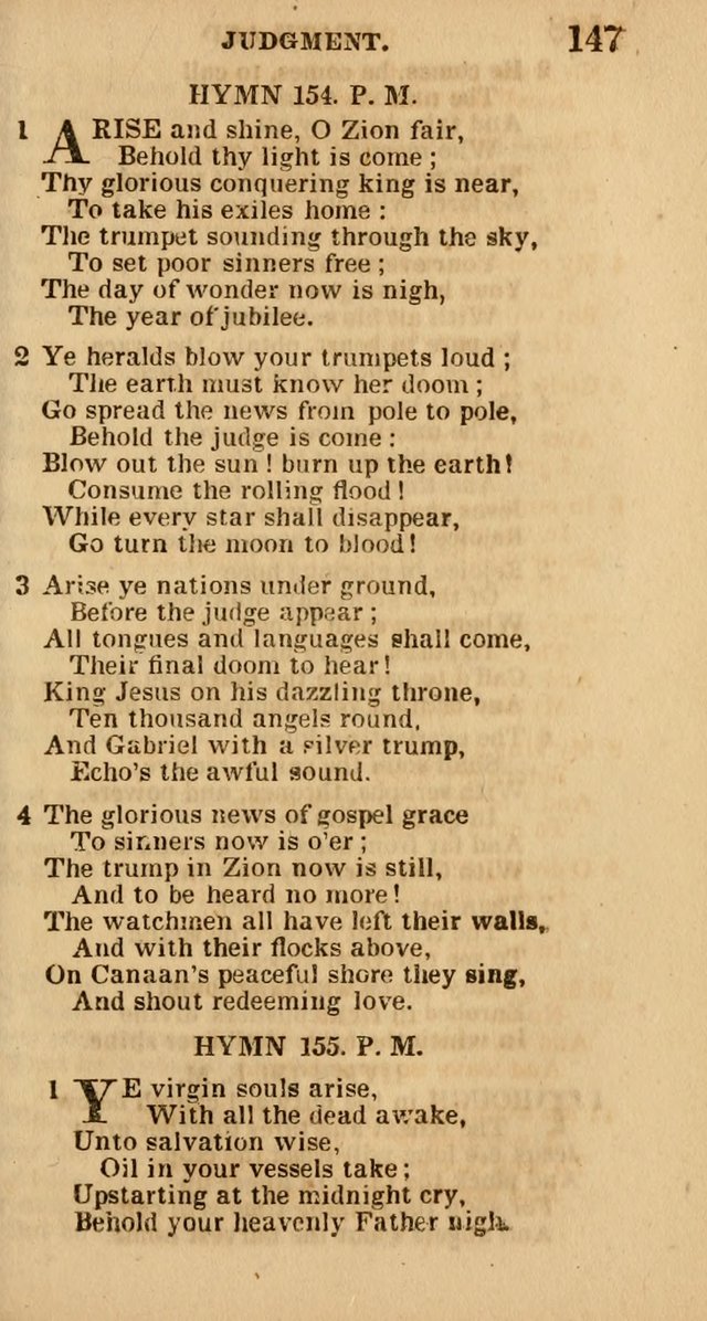 The Camp-Meeting Chorister: or, a collection of hymns and spiritual songs, for the pious of all denominations. To be sung at camp meetings, during revivals of religion, and on other occasions page 149