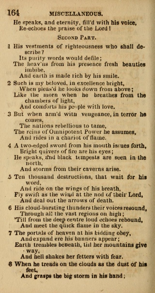 The Camp-Meeting Chorister: or, a collection of hymns and spiritual songs, for the pious of all denominations. To be sung at camp meetings, during revivals of religion, and on other occasions page 166