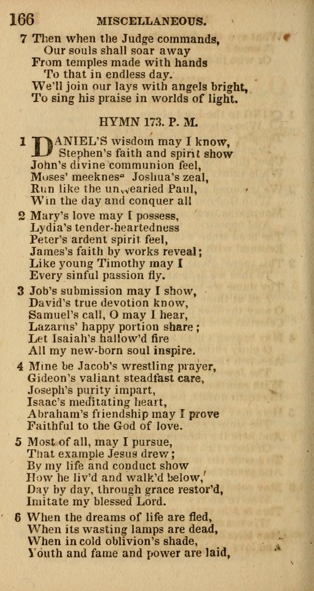 The Camp-Meeting Chorister: or, a collection of hymns and spiritual songs, for the pious of all denominations. To be sung at camp meetings, during revivals of religion, and on other occasions page 168