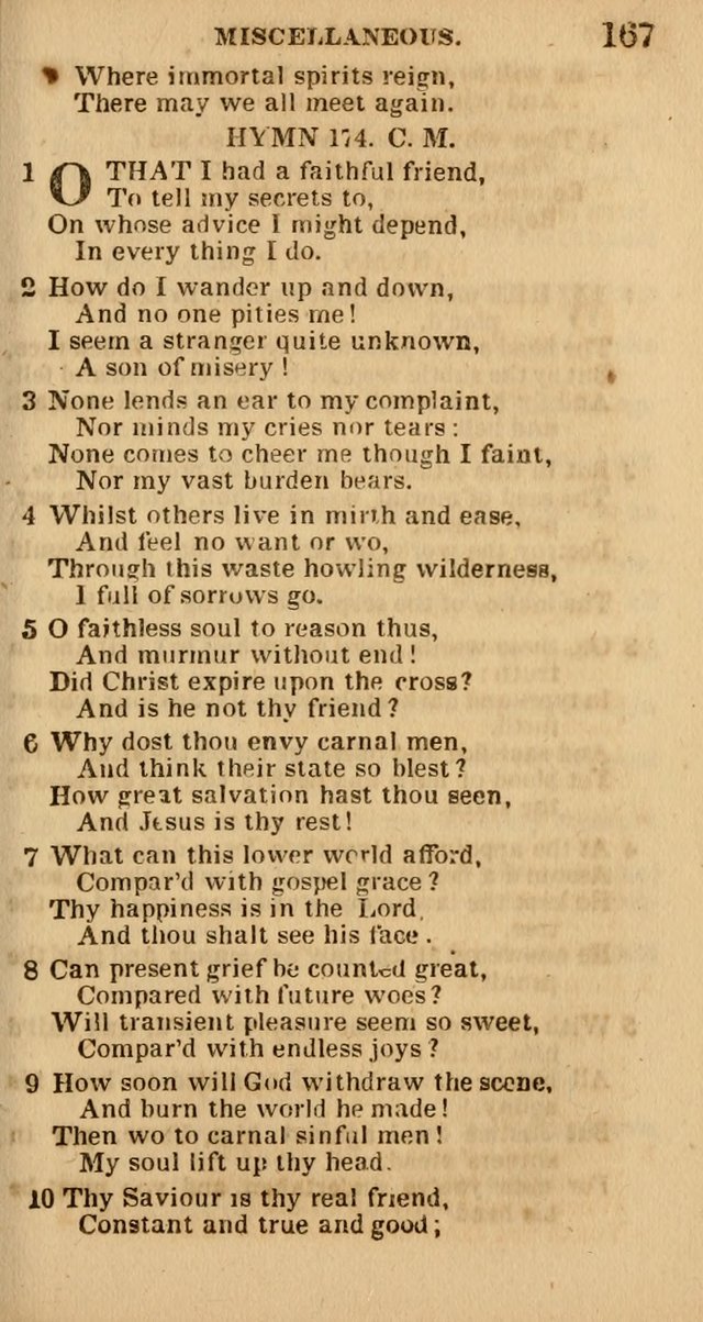 The Camp-Meeting Chorister: or, a collection of hymns and spiritual songs, for the pious of all denominations. To be sung at camp meetings, during revivals of religion, and on other occasions page 169