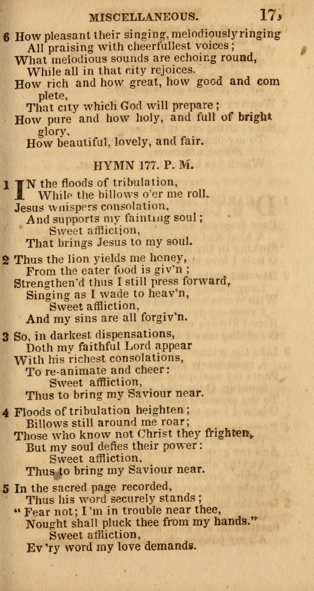 The Camp-Meeting Chorister: or, a collection of hymns and spiritual songs, for the pious of all denominations. To be sung at camp meetings, during revivals of religion, and on other occasions page 173