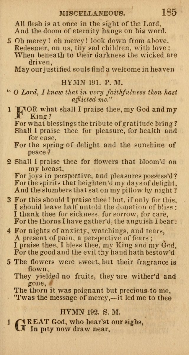 The Camp-Meeting Chorister: or, a collection of hymns and spiritual songs, for the pious of all denominations. To be sung at camp meetings, during revivals of religion, and on other occasions page 187