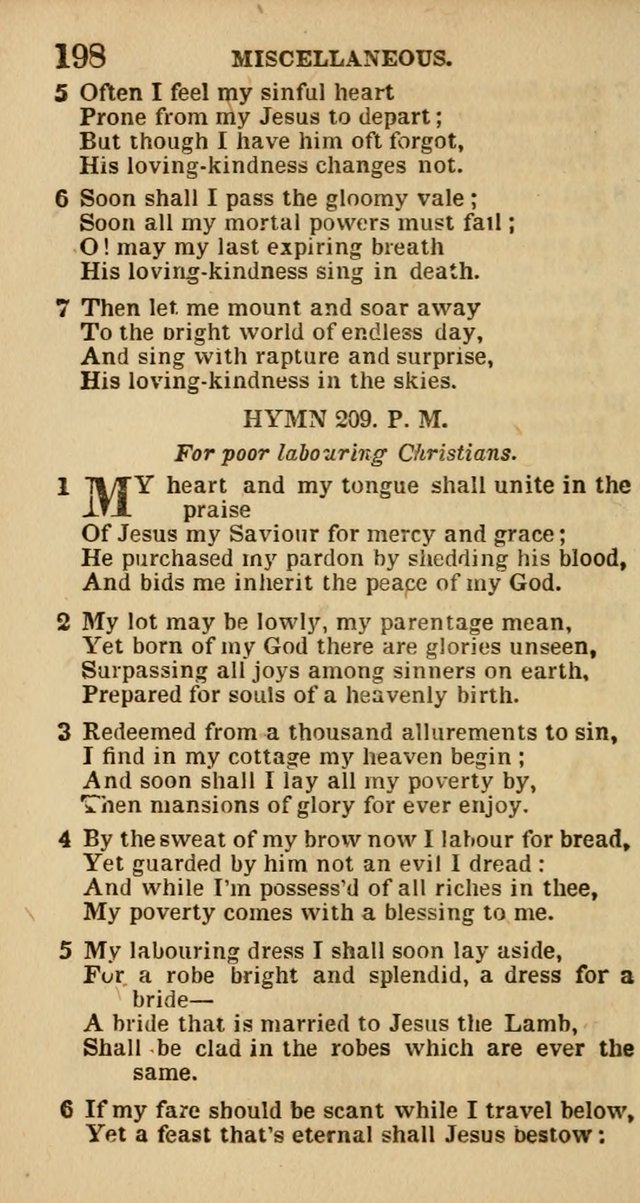 The Camp-Meeting Chorister: or, a collection of hymns and spiritual songs, for the pious of all denominations. To be sung at camp meetings, during revivals of religion, and on other occasions page 200