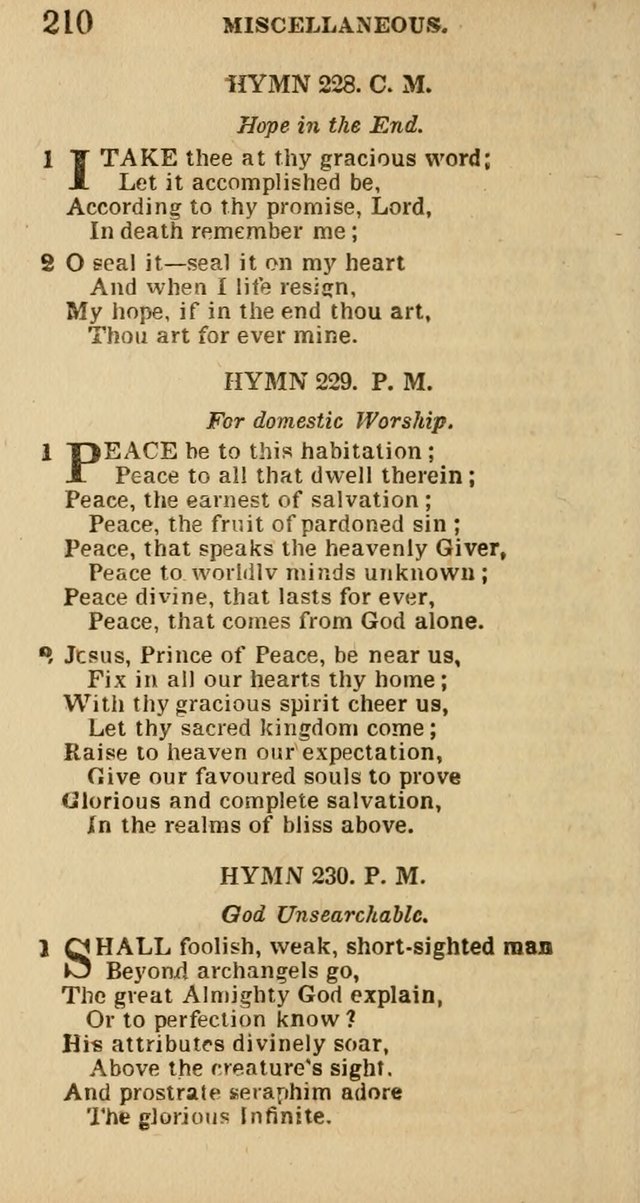 The Camp-Meeting Chorister: or, a collection of hymns and spiritual songs, for the pious of all denominations. To be sung at camp meetings, during revivals of religion, and on other occasions page 212