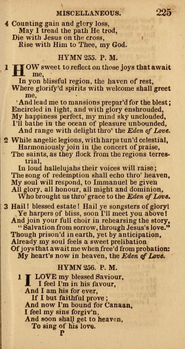 The Camp-Meeting Chorister: or, a collection of hymns and spiritual songs, for the pious of all denominations. To be sung at camp meetings, during revivals of religion, and on other occasions page 227