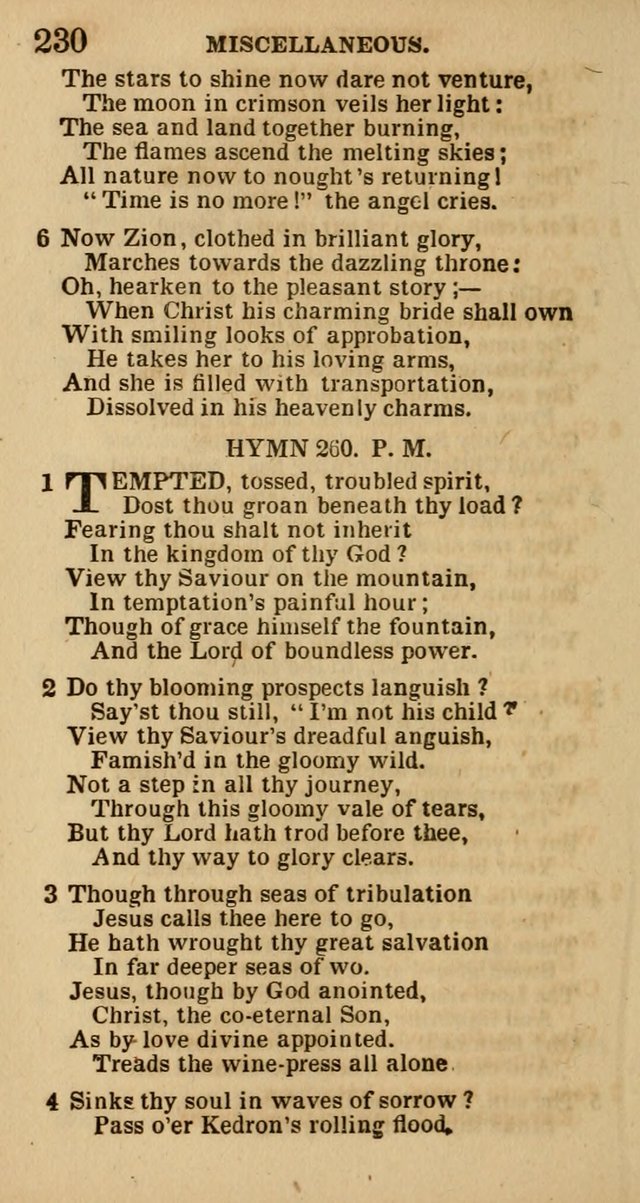 The Camp-Meeting Chorister: or, a collection of hymns and spiritual songs, for the pious of all denominations. To be sung at camp meetings, during revivals of religion, and on other occasions page 232