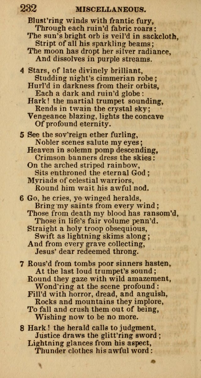 The Camp-Meeting Chorister: or, a collection of hymns and spiritual songs, for the pious of all denominations. To be sung at camp meetings, during revivals of religion, and on other occasions page 234