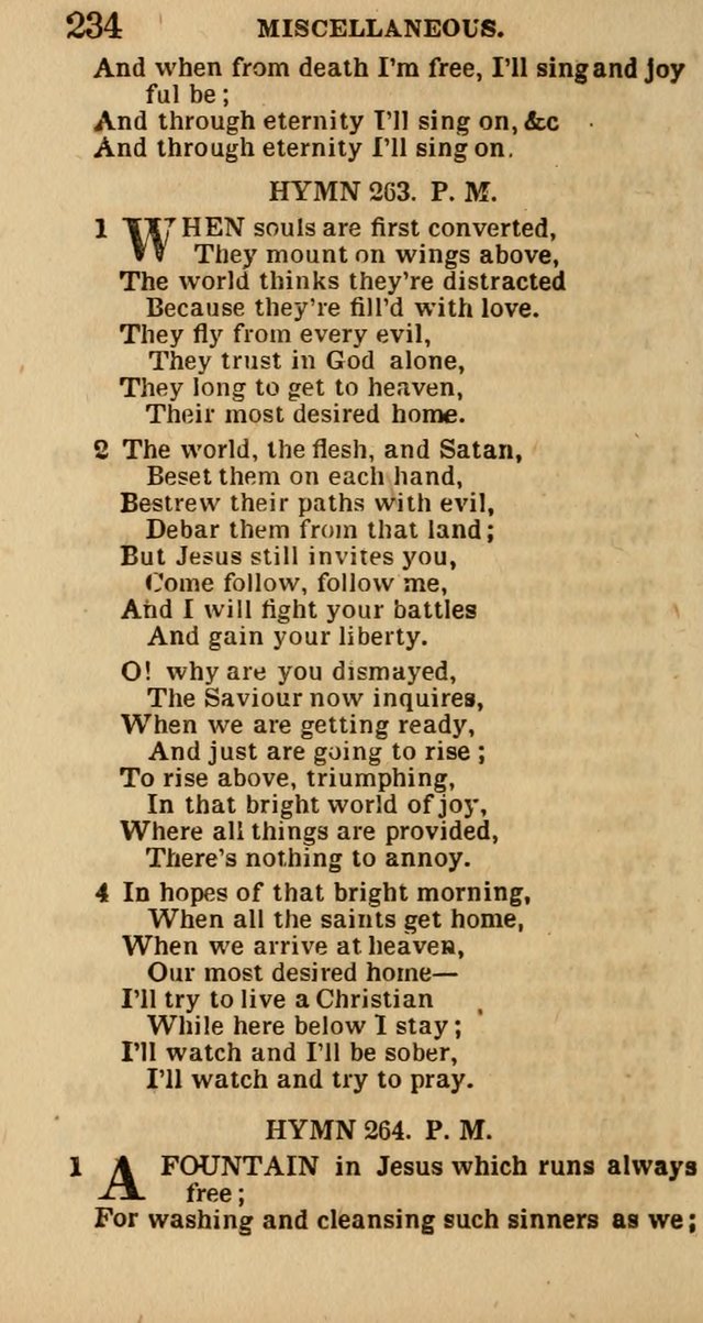 The Camp-Meeting Chorister: or, a collection of hymns and spiritual songs, for the pious of all denominations. To be sung at camp meetings, during revivals of religion, and on other occasions page 236